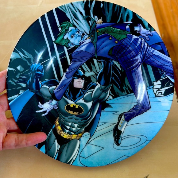 Batman and Joker plate and bowl set. Rare collectible. - Picture 3 of 7
